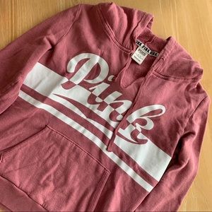 Pink hoodie